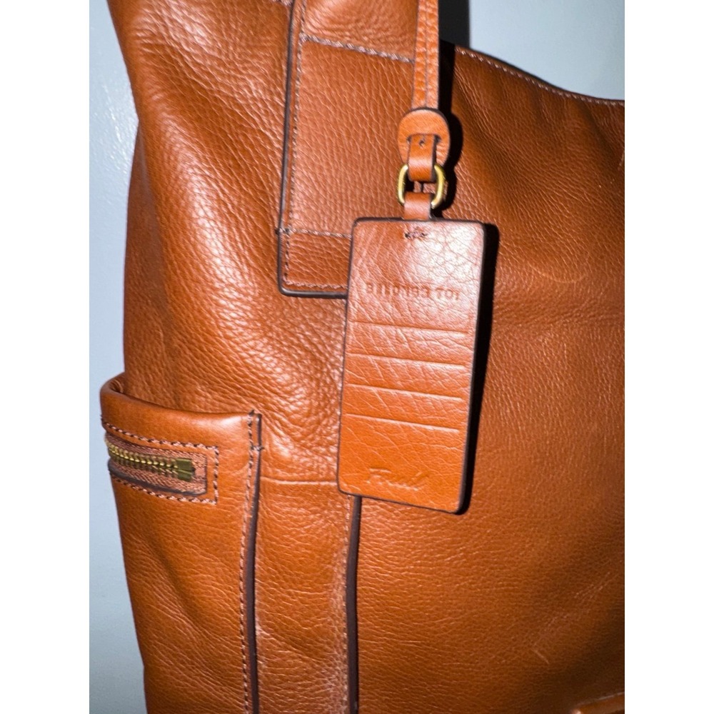 Fossil Emmerson crossbody shoulder handbag brown leather with handles - Picture 4 of 11